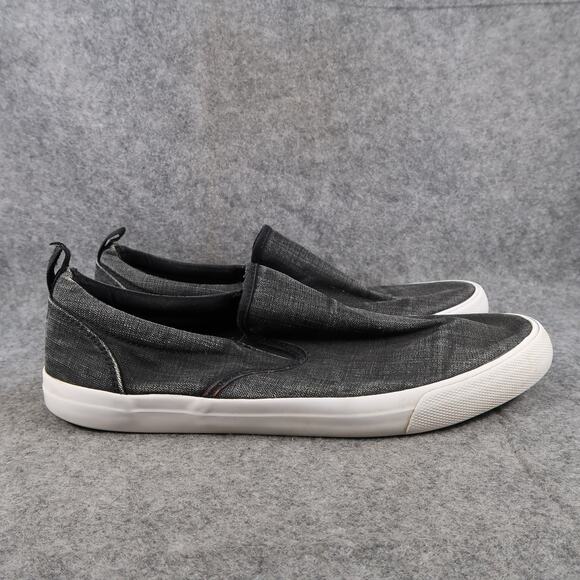Mossimo Shoes Mens 11 Casual Sneakers Slip On Trainer Comfort Active Skate Gray - Picture 1 of 12